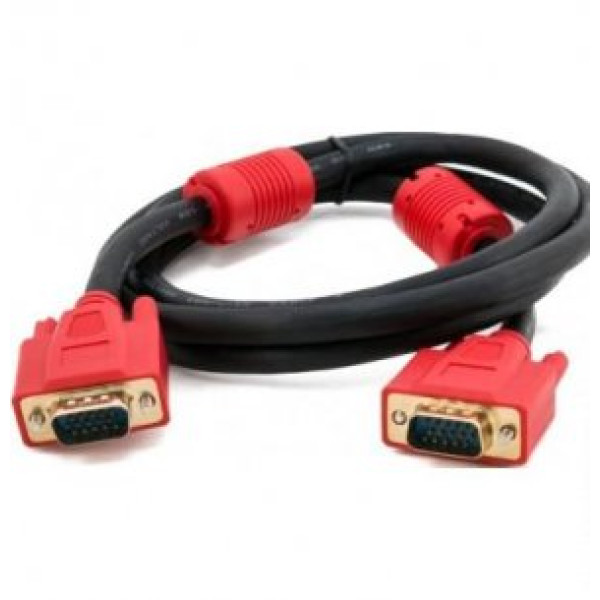 Кабель Extradigital VGA-VGA, 1.5m, 28 AWG, PVC, 2xFerrites